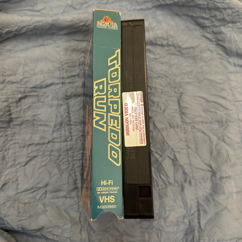 Torpedo Run VHS 1958 Glenn Ford Ernest Borgnine MGM/UA War Movie M200660 - Picture 3 of 5